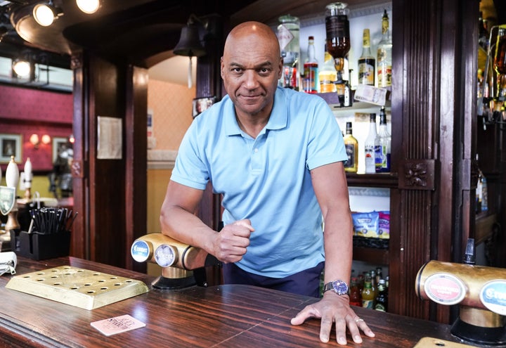 Colin Salmon as EastEnders' George Knight 