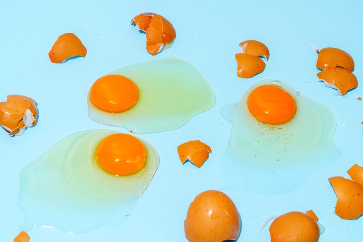 Many DIY face mask recipes include egg yolks as an ingredient.