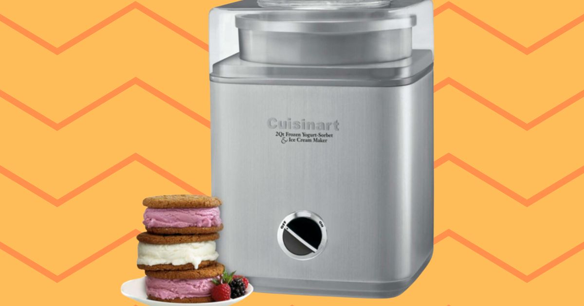 This Cuisinart Ice Cream Maker Is 20% Off At Amazon