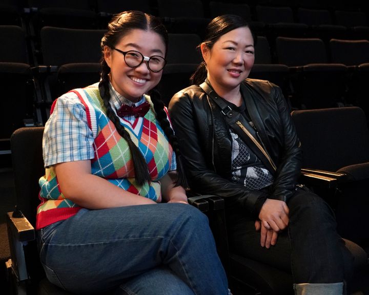 Margaret Cho (right) has appeared as a guest star on "Good Trouble," Cola's show on Freeform.