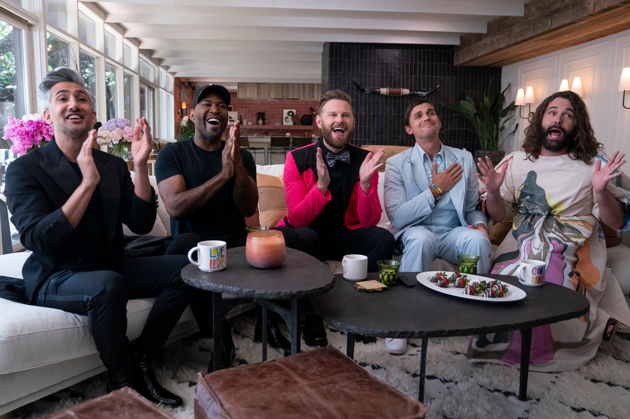 Queer Eye's Fab Five (L-R): Tan France, Karamo Brown, Bobby Berk , Antoni Porowski and Jonathan Van Ness