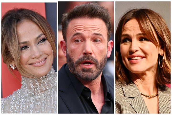 Jennifer Lopez, Ben Affleck and Jennifer Garner.