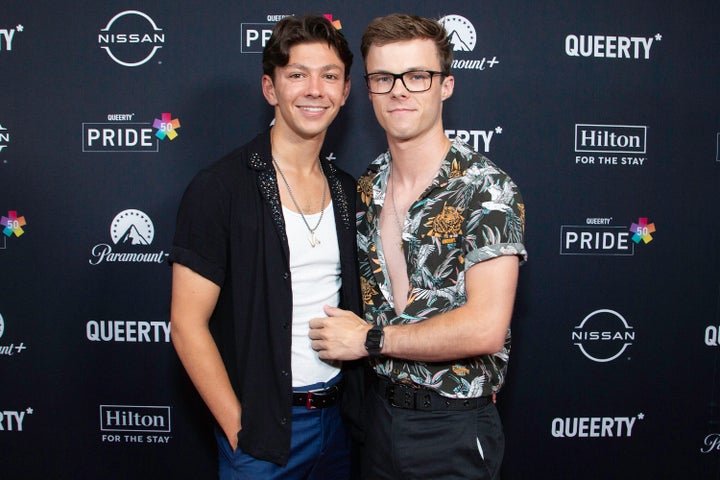 Jackson Tremblay (left) and Nicholas Hamilton. 