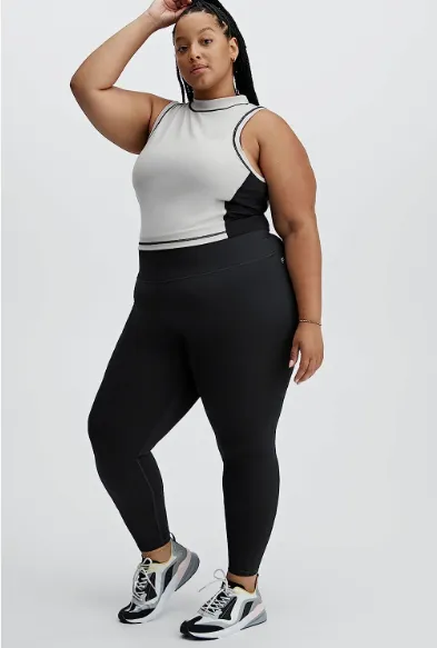IDEOLOGY Tie Front Activewear Top Size XXL Watermelon Pop Retail $24.50