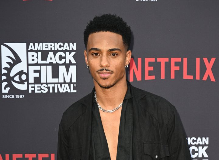 Keith Powers attends 'The Perfect Find' Centerpiece Screening at American Black Film Festival on June 16, 2023.