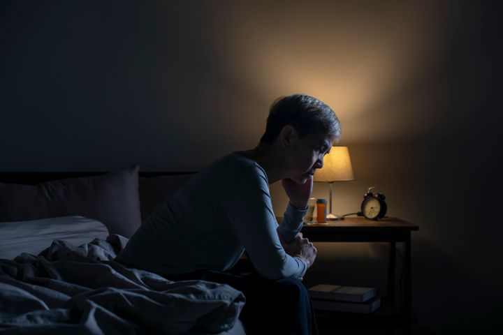 Insomnia can be a sign of chronic stress.
