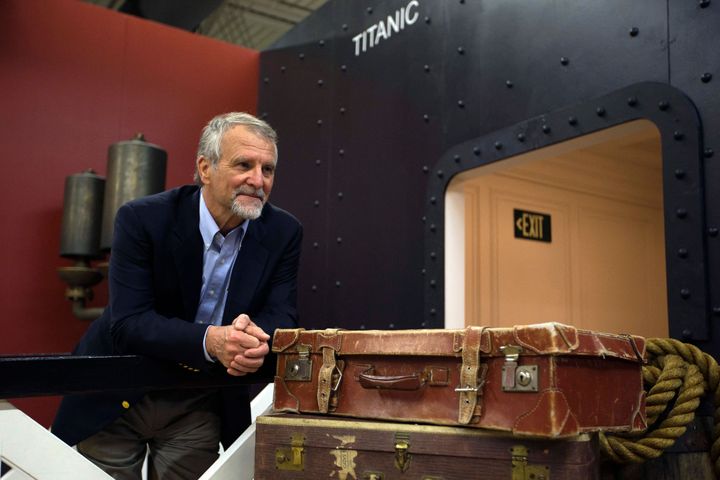 Paul-Henri Nargeolet, director of a deep ocean research project dedicated to the Titanic, is shown here at a Paris exhibition dedicated to the sunken ship on May 31, 2013. 