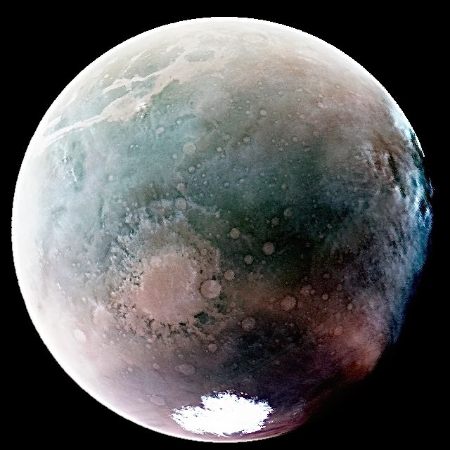 Picture of Mars taken in July 2022