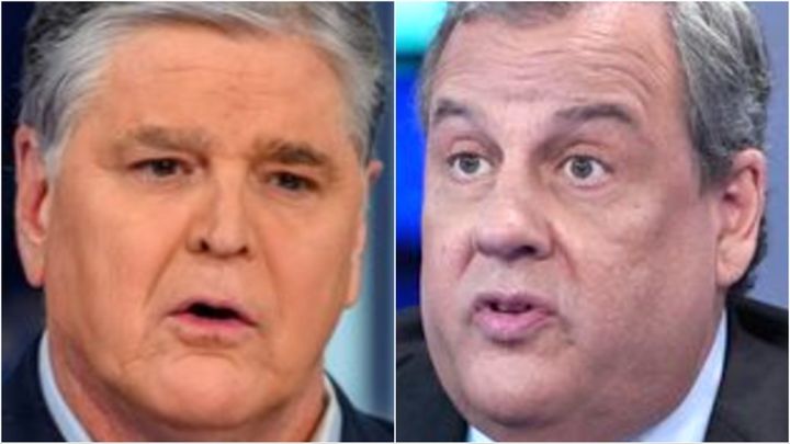 Sean Hannity recently criticized Republican Chris Christie's presidential run, saying the former New Jersey governor thinks "God has anointed him to be the Trump slayer." 