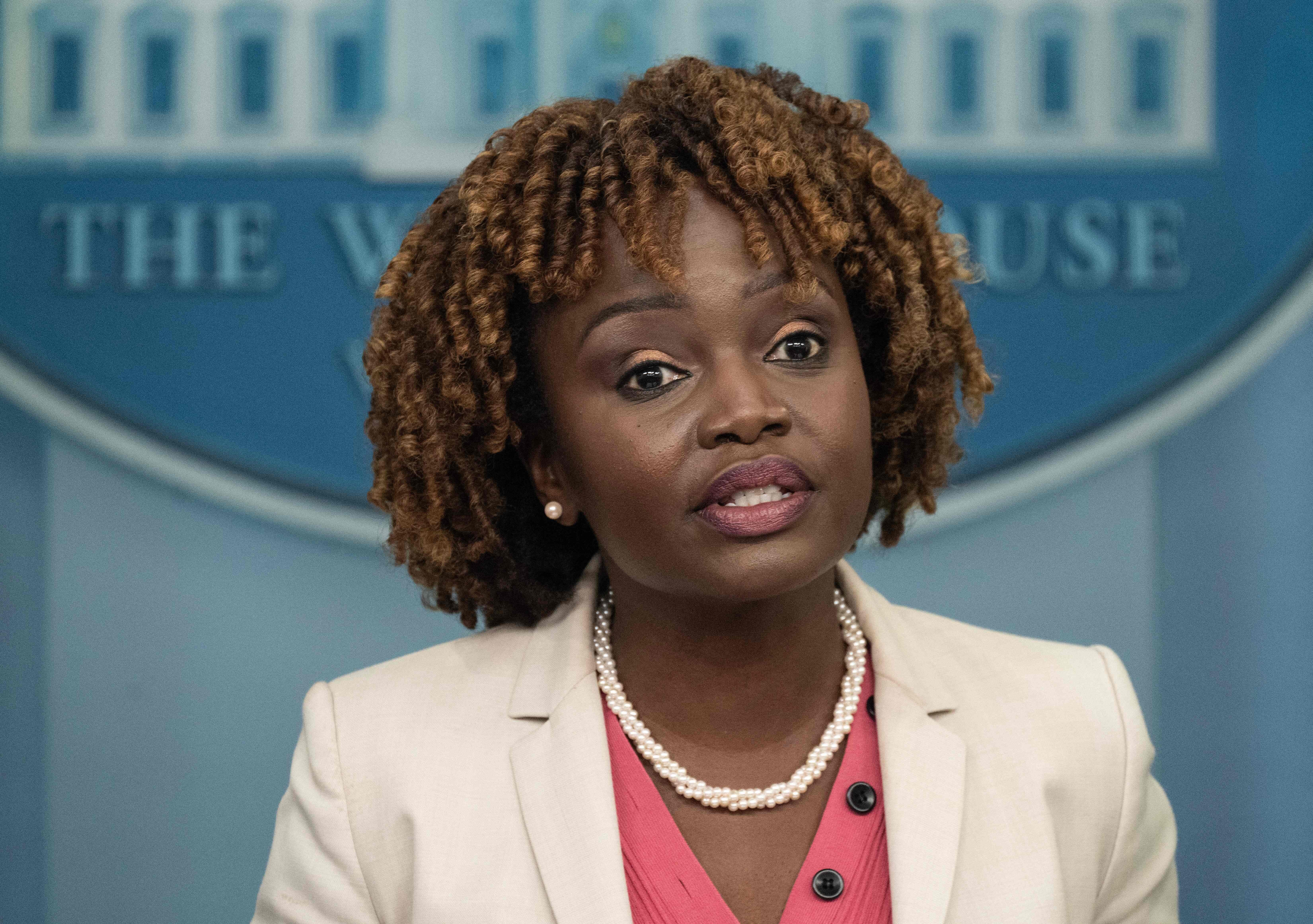 Karine Jean-Pierre Shuts Down Reporter's Query About Hunter Biden ...