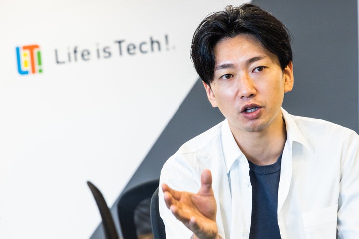 ライフイズテック株式会社 代表取締役CEOの水野雄介さん lifeistech.co.jplifeis