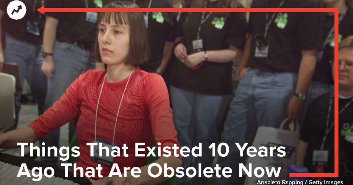 Things That Existed 10 Years Ago That Are Obsolete Now | HuffPost UK Videos