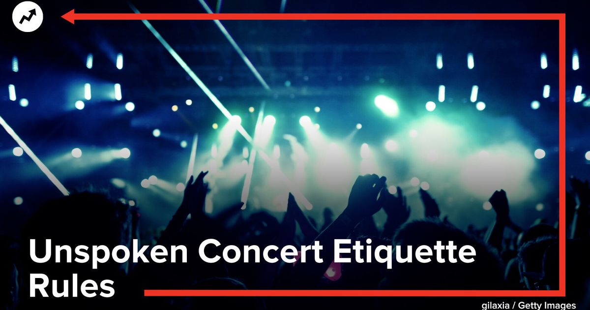 Unspoken Concert Etiquette Rules Huffpost Videos