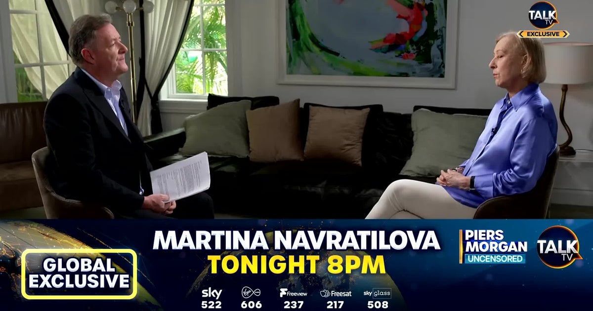 Martina Navratilova On Piers Uncensored HuffPost UK Videos
