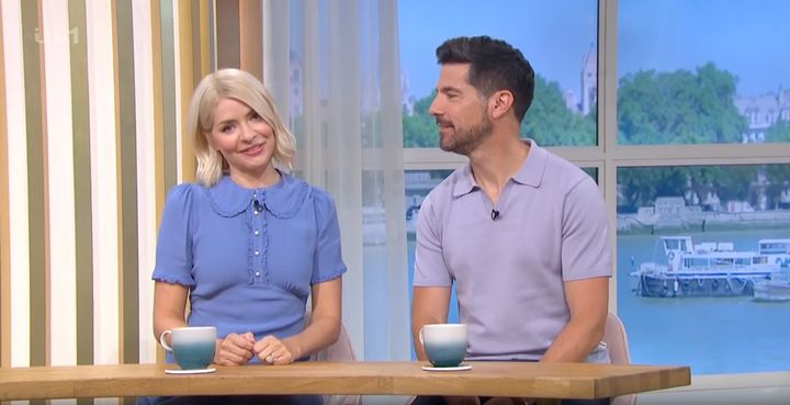 Holly Willoughby returned to This Morning on Tuesday