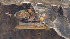 Pompeii Wall Painting Looks Like A Pizza, But Isn’t