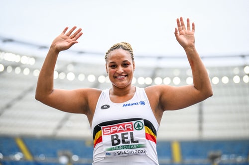 ヴォダルチク選手 サイン 女子ハンマー投げ