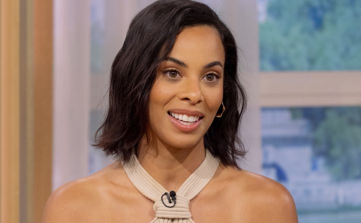 Rochelle Humes in the This Morning studio