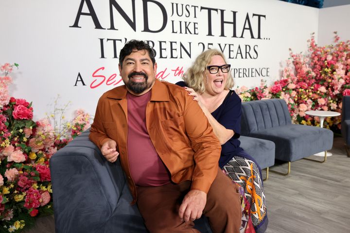 Danny Santiago and Molly Rogers at the Sex And The City Experience earlier this year