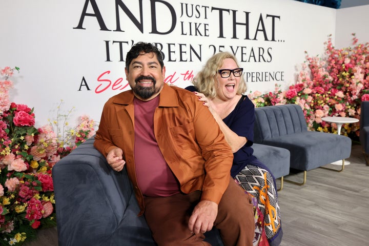 Danny Santiago and Molly Rogers at the Sex And The City Experience earlier this year