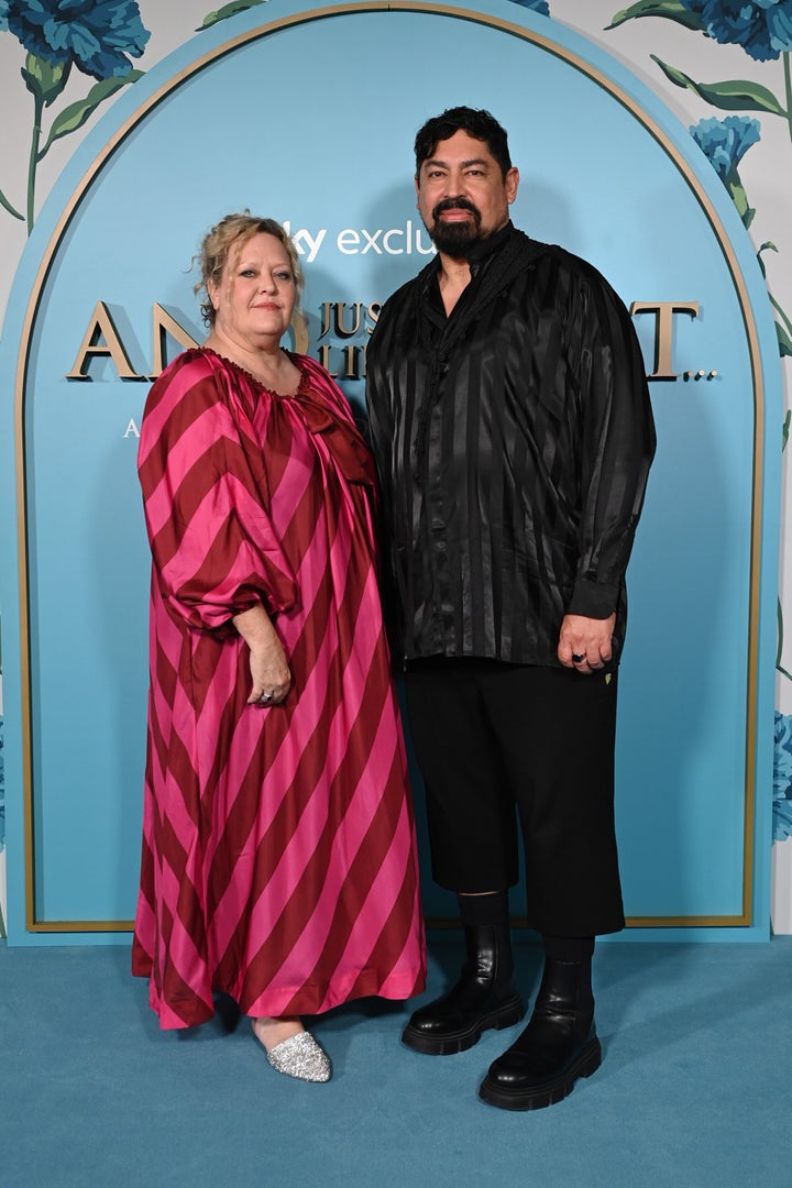 Molly and Danny at a special screening of And Just Like That's second season