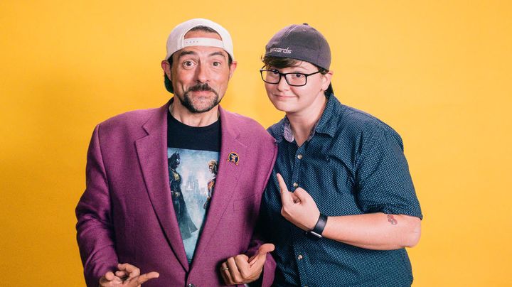 From Left: Kevin Smith, director of Chasing Amy, and Sav Rodgers, director of the documentary Chasing Chasing Amy.