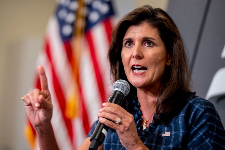 Former South Carolina governor and Republican presidential candidate Nikki Haley has said "a win for Ukraine is a win for all of us."