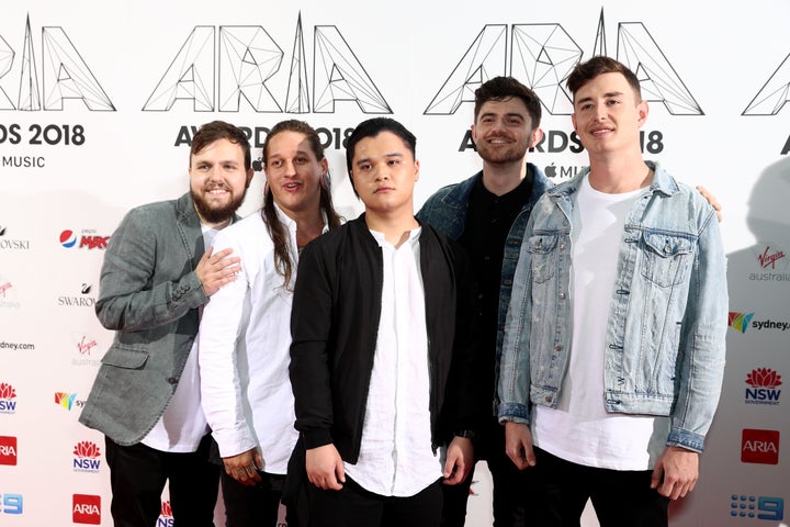 From left: Polaris members Rick Schneider, Jamie Hails, Ryan Siew, Daniel Furnari and Jake Steinhauser.