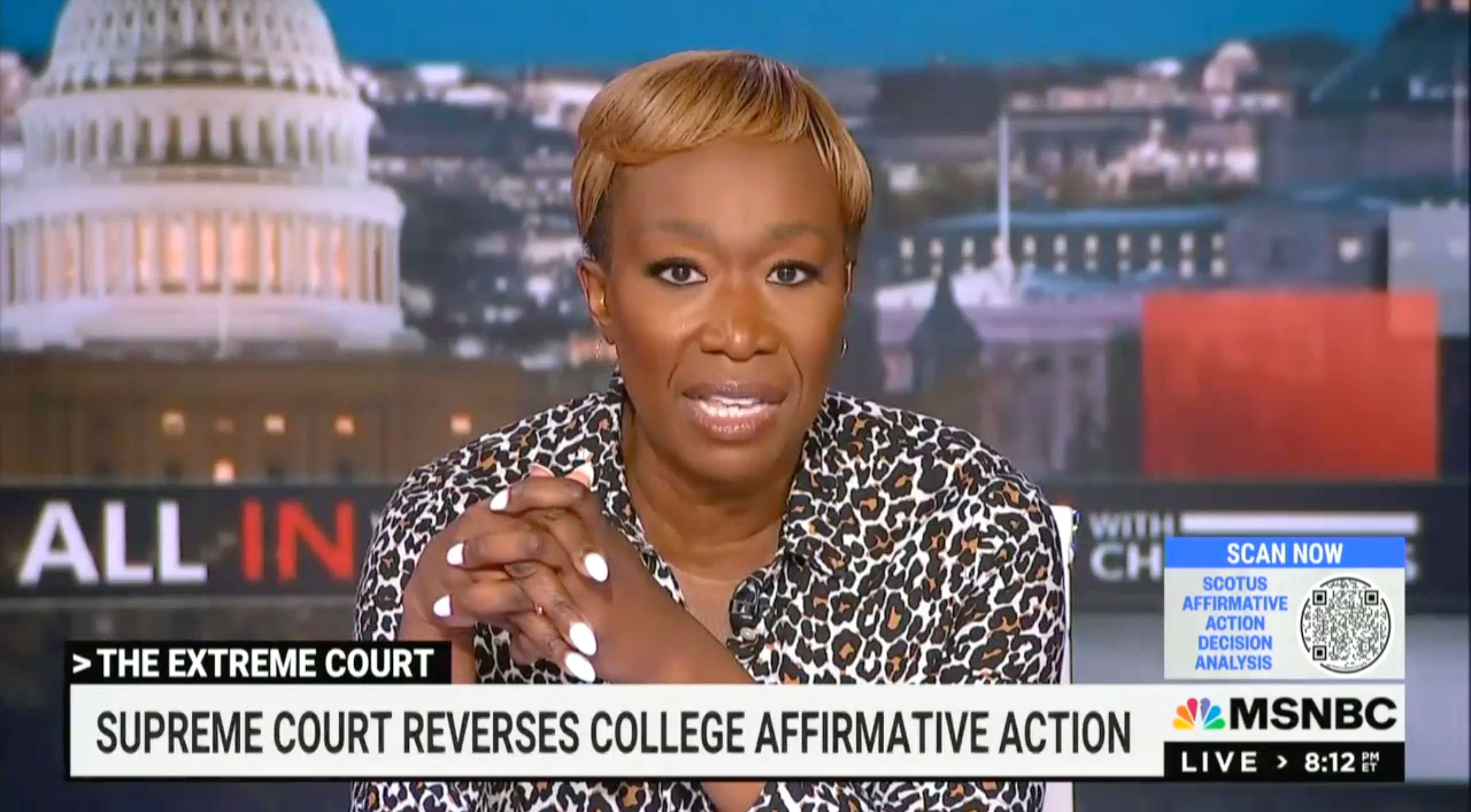 Joy Reid Rips Thomas' 'Cold Rage' In Affirmative Action Ruling ...