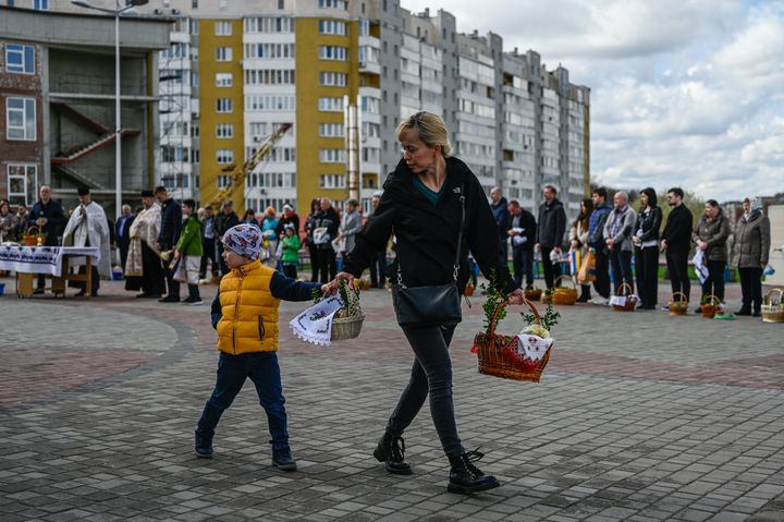 Since Russia invaded Ukraine, millions of refugees have fled westward to escape the fighting, with many seeking shelter in Ukraine's westernmost city of Lviv.