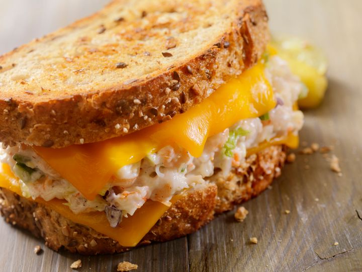 Chaos cooking can be as simple as taking a plain grilled cheese and turning it into a tuna melt with tuna you have in the pantry or fridge.