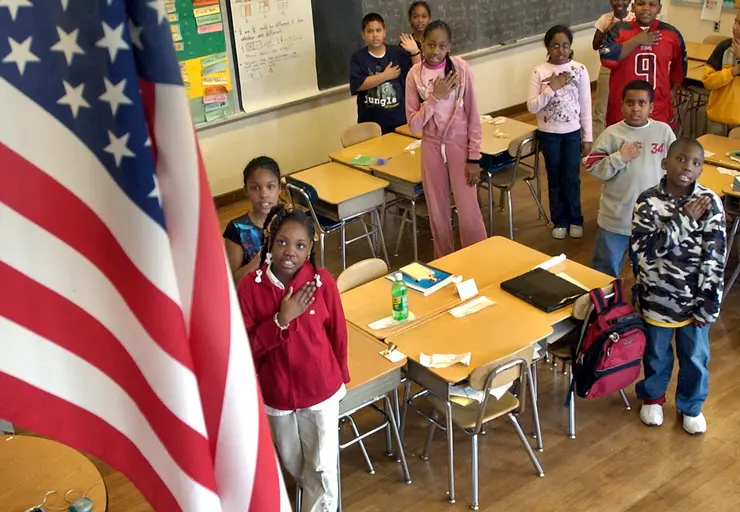 Supreme court ruling on standing deals for the pledge of allegiance