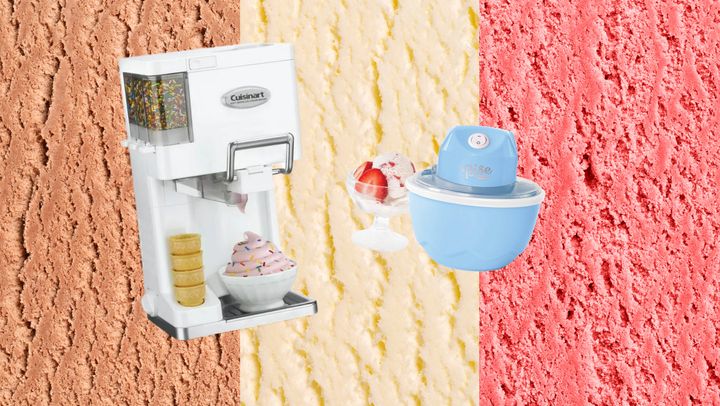 Cuisinart soft-serve machine and Rise by Dash personal ice cream maker