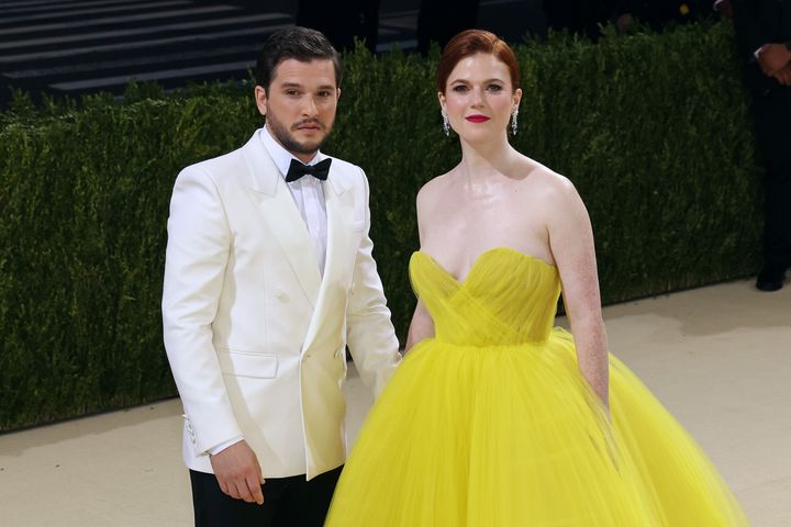 Kit and Rose at the Met Gala in 2021