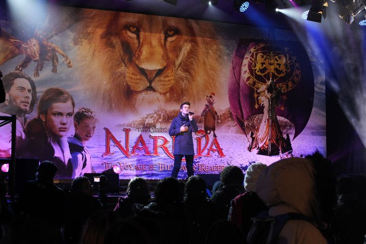 Παγκόσμια πρεμιέρα της ταινίας The Chronicles of Narnia: The Voyage of the Dawn Treader, 30 Νοεμβρίου 2010, Λονδίνο. 