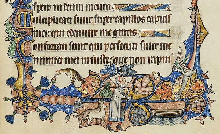 Απεικόνιση του γρίφου με τον βαρκάρη τον λύκο και τα λάχανα - 1250–1330