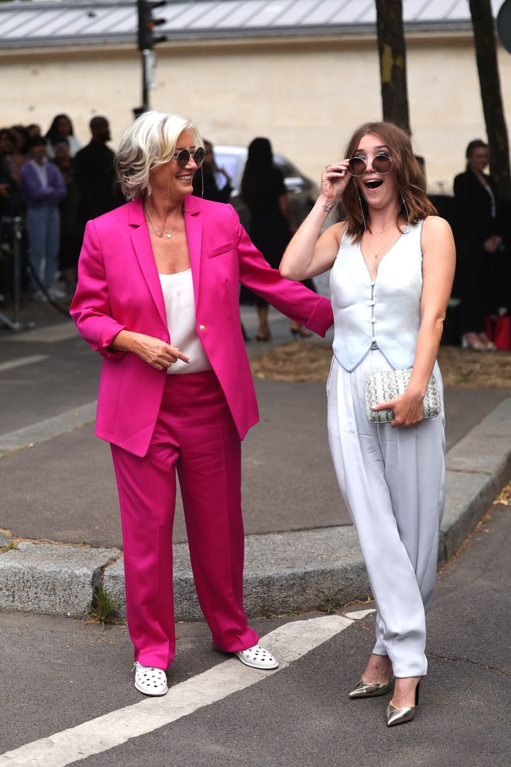 Dame Emma Thompson and her daughter Gaia Wise