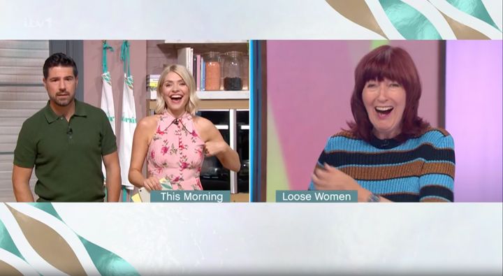 Craig Doyle, Holly Willoughby and Janet Street Porter