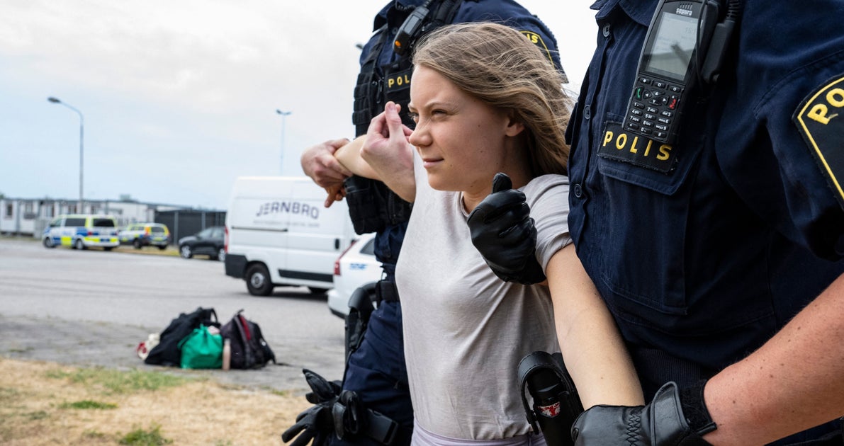 Greta Thunberg Charged With Disobeying Swedish Police During Climate ...