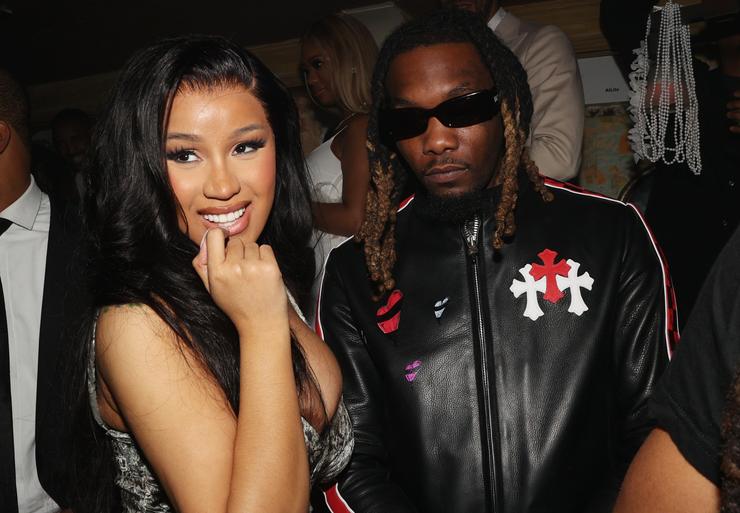 Cardi B and Offset at an event on May 1, 2023, in New York City. 
