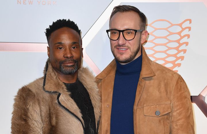 Billy Porter and husband Adam Porter Smith pictured in 2019