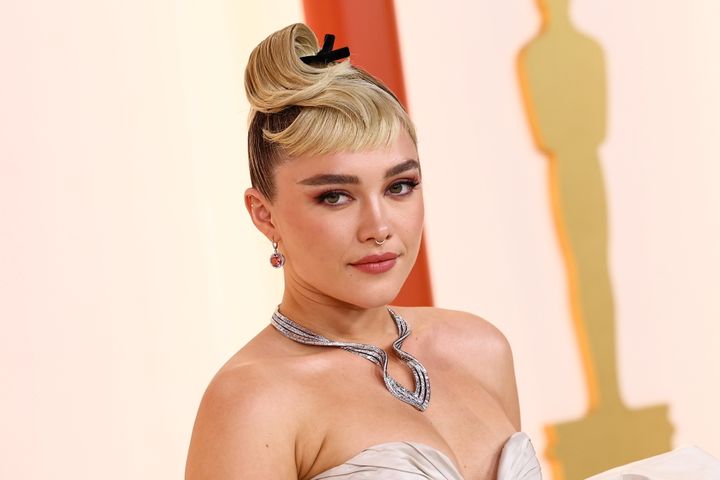 Florence Pugh at the Oscars in March