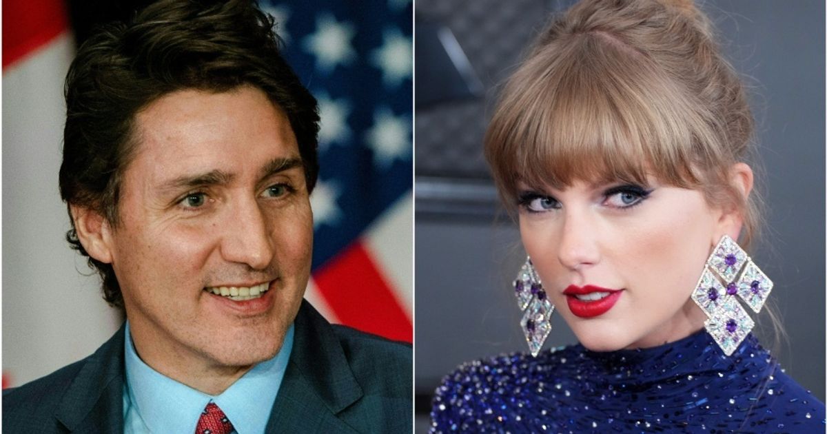 Justin Trudeau citó las palabras de Taylor Swift en un juguetón pedido a la cantante