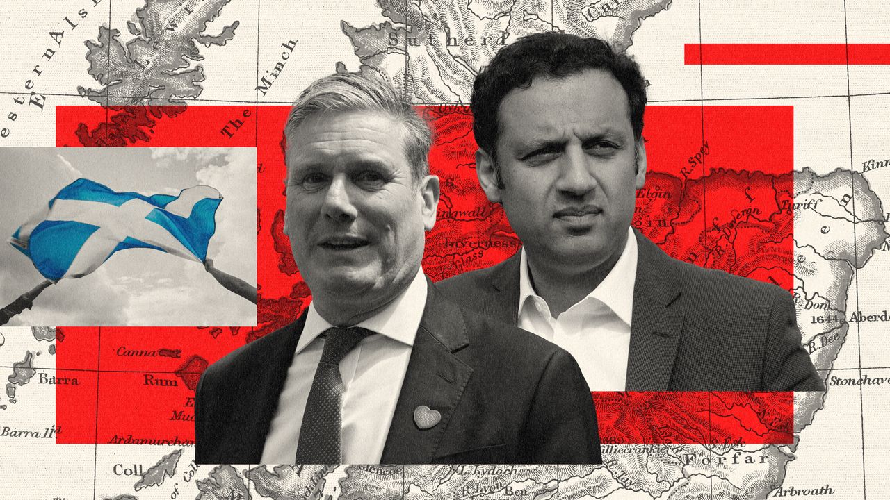 Keir Starmer and Anas Sarwar are on the march in Scotland