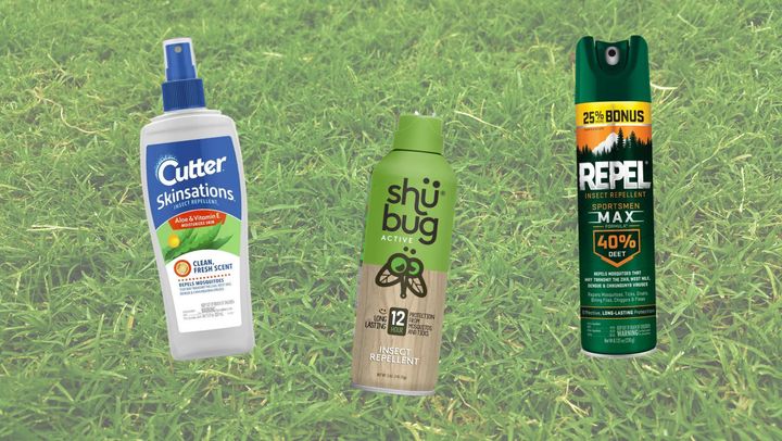 Insect repellents from Cutter, Shubug and Repel