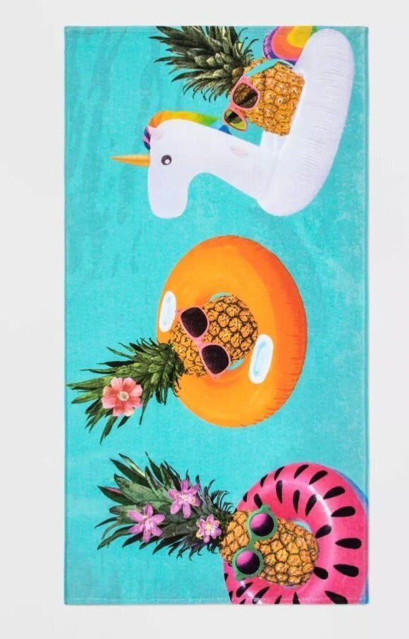 Flamingo discount towels target