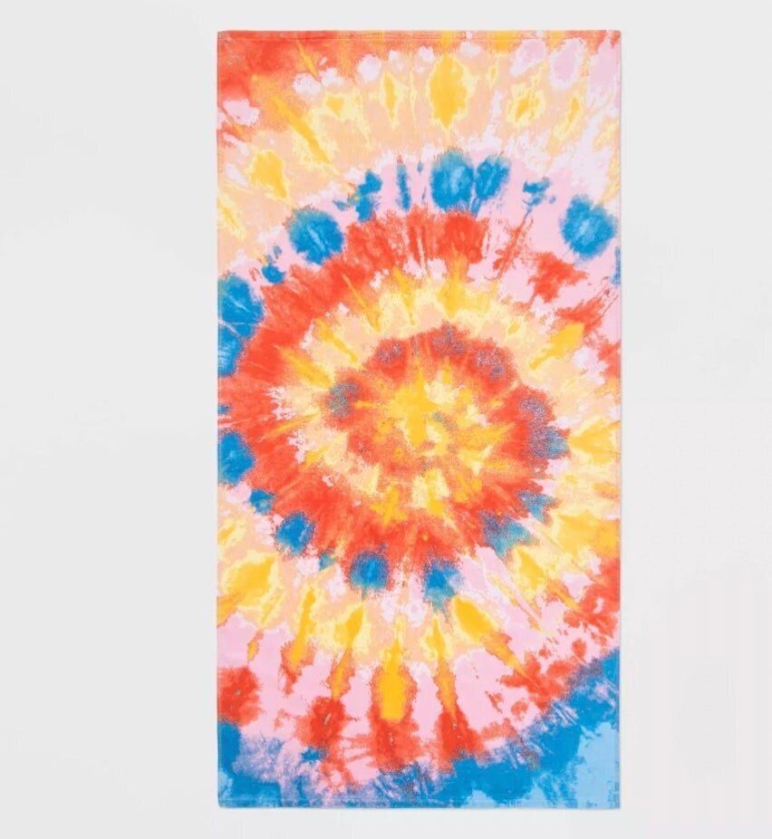 Nfl Los Angeles Rams Pyschedelic Beach Towel : Target