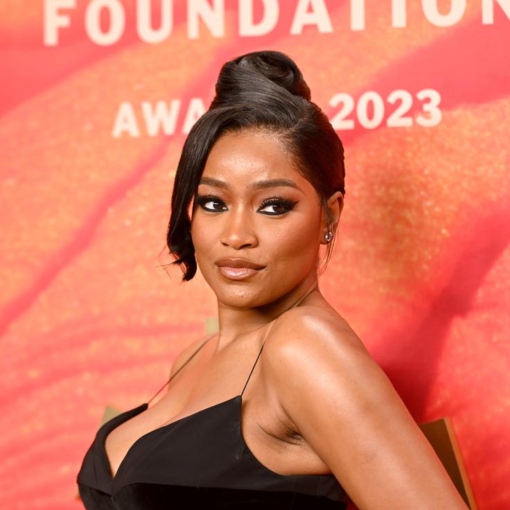 Keke Palmer attends the 2023 Fragrance Foundation Awards at David H. Koch Theater at Lincoln Center on June 15, 2023, in New York City. Recently, the actor was in the news after the father of her child publicly mom-shamed her about an outfit she wore at a concert.