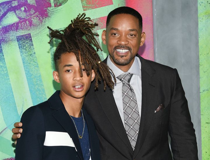 Jaden Smith and Will Smith were photographed together on Aug. 1, 2016, in New York, New York. The "Icon" rapper recently celebrated a birthday, and his dad posted on Instagram with birthday wishes while hinting at wanting grandkids soon. 