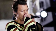 Harry Styles Hit In The Face By Something Thrown At Him